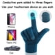 thumbnail image 3 of Guantes de lana tejidos con pantalla táctil, guantes cálidos de invierno para hombres y mujeres., 3 of 5