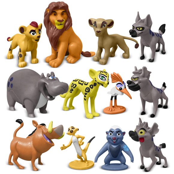 Figuras de acción Minaso Mini Animal, 12 unidades, para niños de más de 3 años