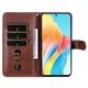 thumbnail image 4 of Funda con Cremallera para OPPO A58 4G, Carcasa Cartera de Cuero PU con Soporte y Tarjetero, 4 of 6