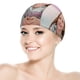 thumbnail image 5 of Like Nastya Gorro de Natación de Licra, Gorro de Baño de Tela Cómoda, Gorro Elástico Antideslizante para Hombres, Mujeres y Niños, 5 of 6
