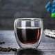 thumbnail image 2 of Juego 4 Tazas Mug Café Vidrio Doble Pared Térmico 80 Ml, 2 of 3