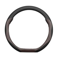 Ioensy - Funda Para Volante Transpirable Fácil De Instalar 15 Pulgadas Para Byd Atto 3 Negro Marrón