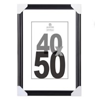 Genérico - Marco De Foto Negro 40X50 Cm