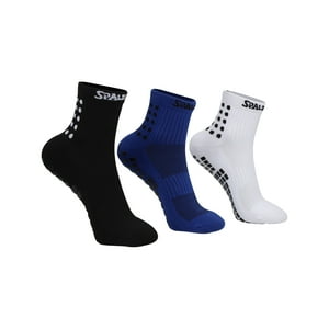 Spalding - Tripack Calcetines Antideslizantes Adulto