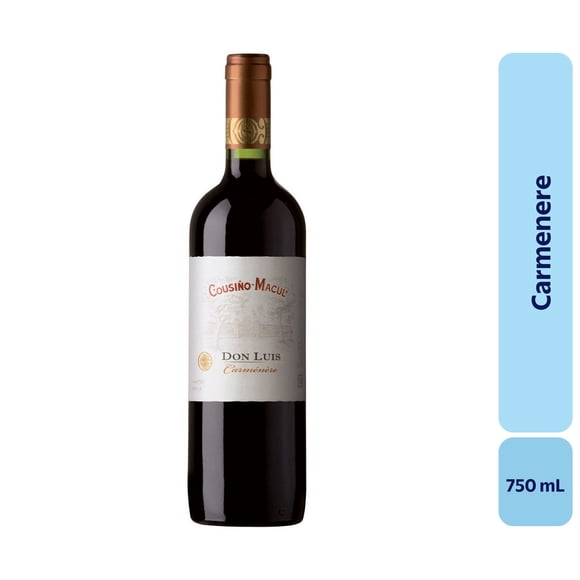 Vino Carménère Botella, 750 mL