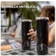 thumbnail image 3 of Vasos Termicos Set De 2 Buffer Acero Inoxidable Frío Y Calor Ipanema Color Negro perla, 3 of 3