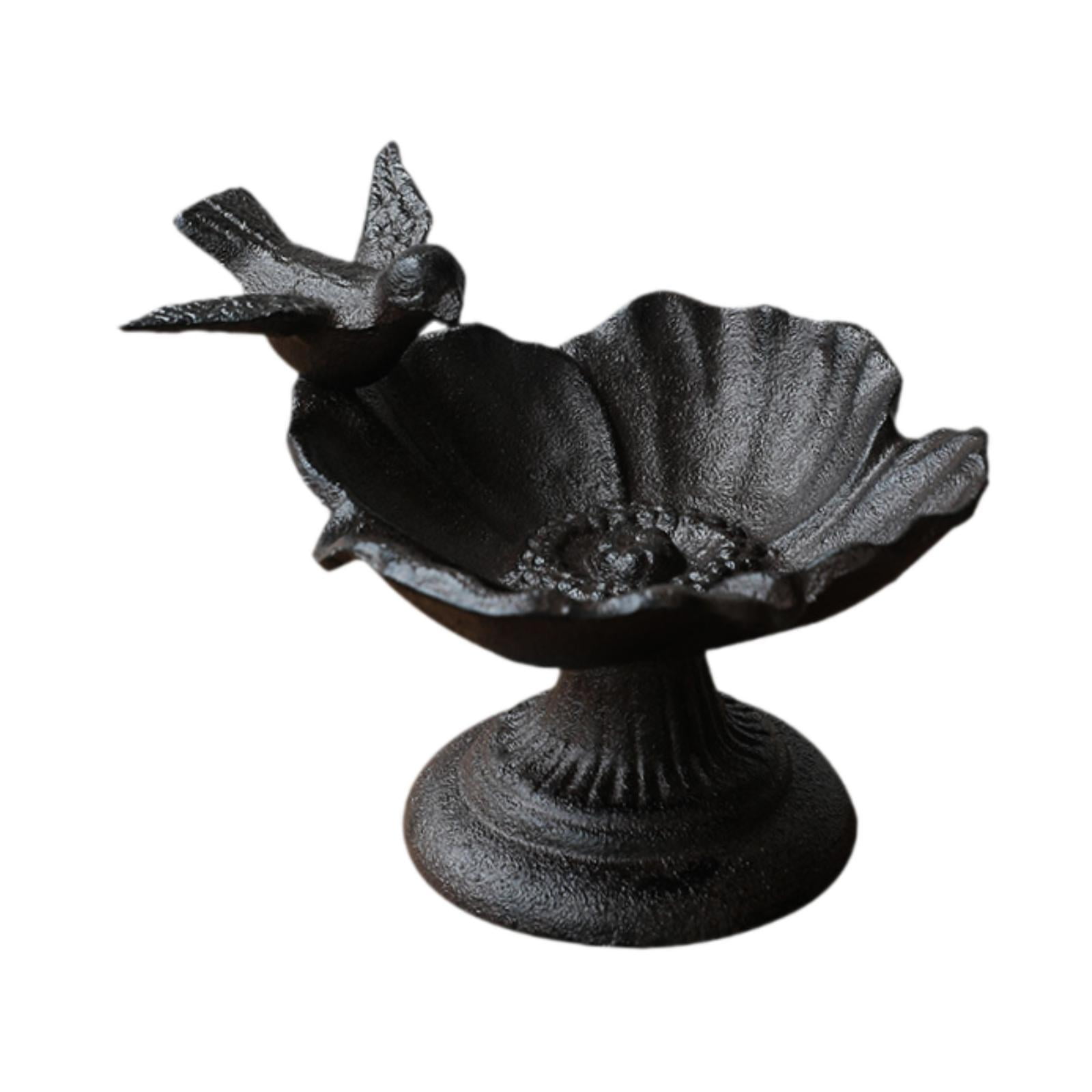 Cuenco Para Baño De Pájaros De Jardín, Baño De Pájaros Decorativo, Regalo Decorativo, Comedero Para Pájaros Con Flores