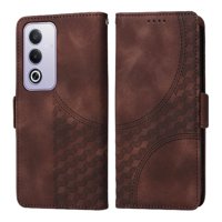 Carcasa Foxdock Oppo A80 5G De Cuero Pu, Diseño Acolchado Clásico, Protección Contra Caídas Y Rayones