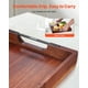 thumbnail image 2 of Bandeja de madera VEVOR de madera de acacia con asas, 43 x 31 x 5 cm, 2 of 3