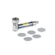 thumbnail image 1 of Set Pipa Metalica Con Repuesto 5 Mallas Bulldog Amsterdan, 1 of 1