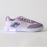 Zapatilla Luces Niña Flor Lilo & Stitch Morado Disney