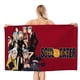 thumbnail image 1 of Soul Eater Toalla de playa de secado rápido con diseño temático, regalo para mujeres y niñas, ideal para cumpleaños, fans, amantes de la música, uso en la playa o al aire libre, 78 × 160 cm, 1 of 6