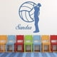 thumbnail image 2 of Decomural Personalised Name Netball Sports WS-51254, 2 of 2