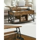 thumbnail image 3 of Mesa de Centro Elevable Maite | Multifuncional con Estilo Industrial, 3 of 7