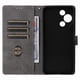 thumbnail image 3 of Funda Billetera para TCL 60 5G con Soporte - Cartera de Cuero con Ranuras Negro, 3 of 5