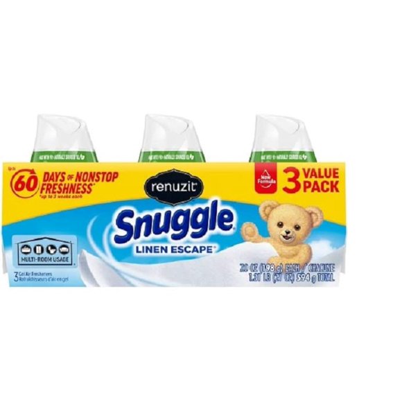 Ambientador Renuzit Snuggle Solid Gel Linen Escape 200 ml x12