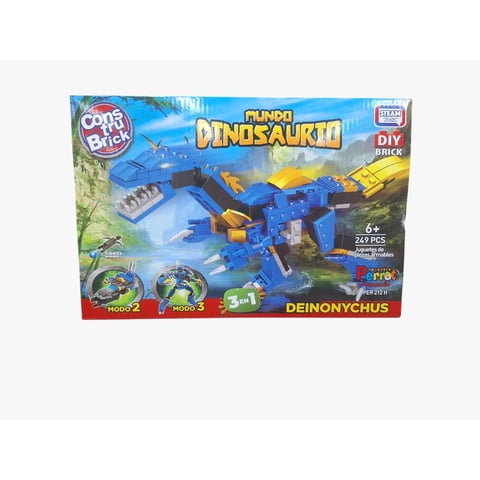 Juguetes Perrot - Construbrick Mundo Dinosaurio Deinonychus