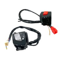 Ioensy - 1 Par De Interruptores De Manillar De Motocicleta De 22Mm Para Ciclomotor Scooter De 125Cc