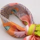 thumbnail image 4 of Pañuelo Tipo Seda 70x70 Cm Estampado De Gatos naranja Talla Única, 4 of 4