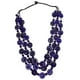 thumbnail image 1 of Collar Bohemio Collar Babero Collar De Cuentas De Madera Para Mujer Dama Boda Azul Real, 1 of 5