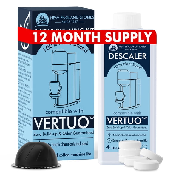 Kit descalcificador Vertuo compatible con Nespresso (suministro para 12 meses)