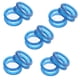 thumbnail image 2 of 10pcs Silicona Peluquería Tijeras Insertos Azul, 2 of 3