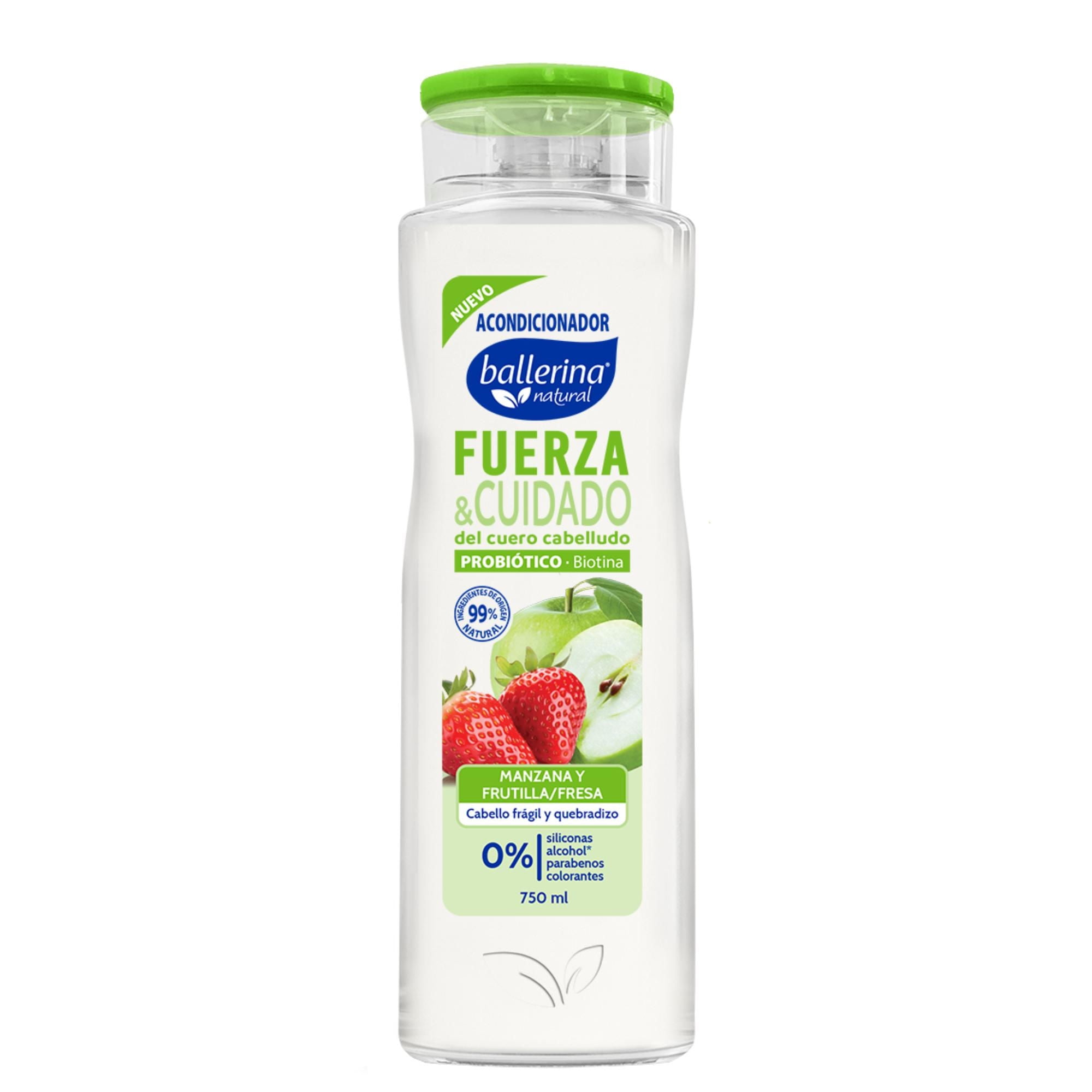 Acondicionador Fuerza Y Cuidado 750 ml Ballerina