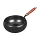 thumbnail image 2 of Wok De Hierro Con Mango De Madera Martillado A Mano De 9,45 Pulgadas Para Hoteles, Campings Y Restaurantes., 2 of 5