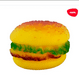 thumbnail image 1 of Juguete Para Mascota Hamburguesa Goma 16Cm, 1 of 1