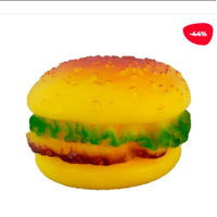 Genérico - Juguete Para Mascota Hamburguesa Goma 16Cm