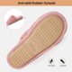 thumbnail image 5 of Zapatillas Para Mujer Fuzzy Slip on Espuma Viscoelástica Cálida Rosa, 5 of 6
