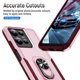 thumbnail image 4 of Para Motorola Moto G 5G 2025 / 2026 Funda con Soporte de Anillo Metálico de Rotación de 360° [Soporte Magnético para Auto] a Prueba de Golpes Resistente Protección de Cuerpo Completo de Alta, 4 of 9