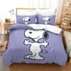 thumbnail image 1 of Snoopy Bedding Set,Microfiber Cartoon Bedding Set Hypoallergenic Duvet Covers with PillowcasesAnimal Characters, 1 of 3
