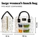 thumbnail image 3 of Bolsa de Almuerzo Fit & Fresh 25 × 15 × 22 cm con lazos y contenedores, 3 of 6