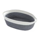 thumbnail image 1 of Cesta De Cuerda De Algodón Cesta De Juguetes Para Perros Cesta Tejida Para Estantes De Juguetes Cesta De Lavandería Blanca Y Gris, 1 of 5