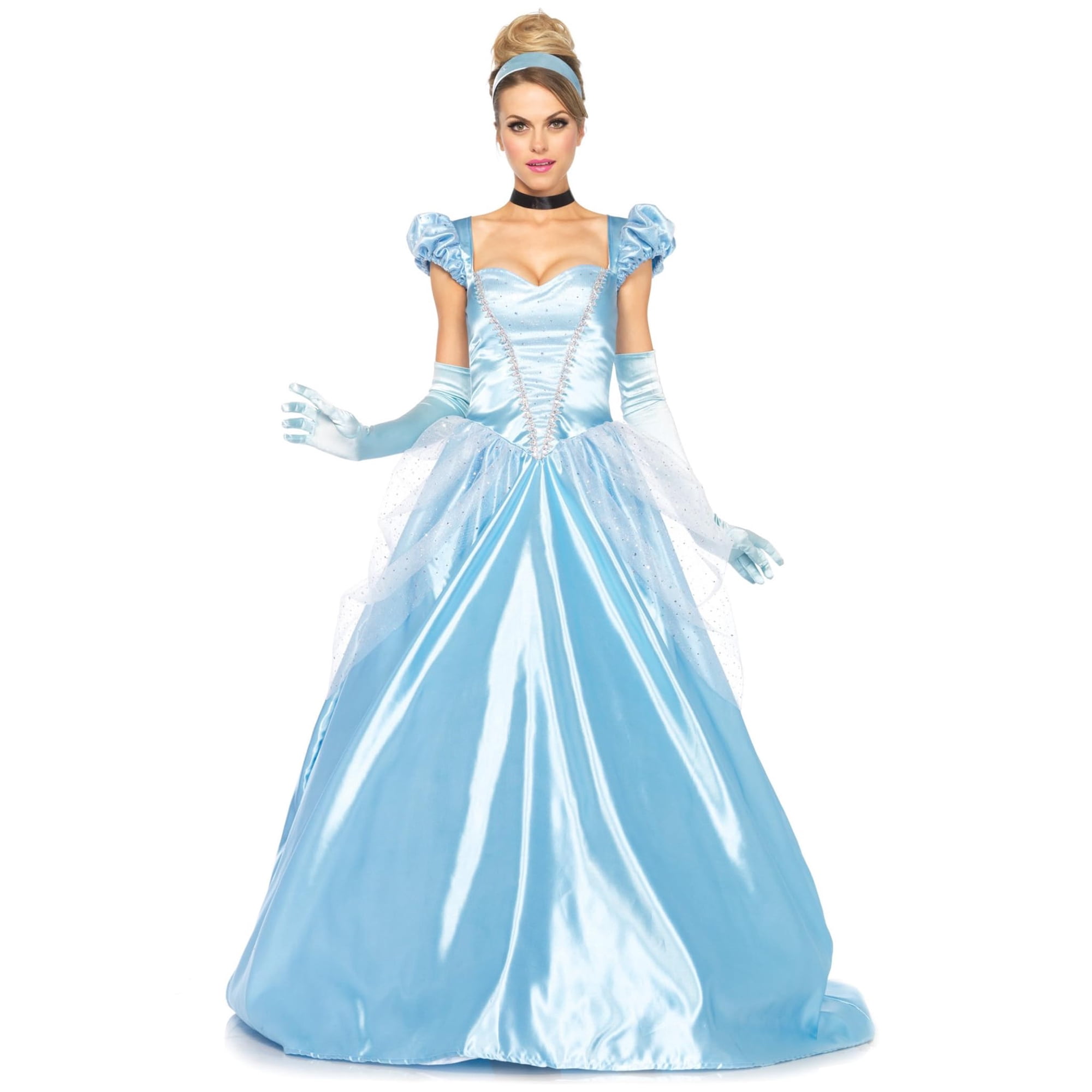Conjunto De Vestido Clásico De Cenicienta De Costume Leg Avenue Para Mujer