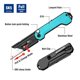 thumbnail image 3 of Navaja multiusos WORKPRO EDC plegable Mini con clip para cinturón, 3 of 8