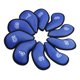 thumbnail image 2 of 10 Piezas Meshy Golf Iron Headcover Club Head Covers 4-9, P, S, A Azul, 2 of 5