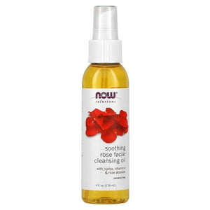 Now - Aceite Limpiador Facial Solutions Soothing Rose 120 Ml