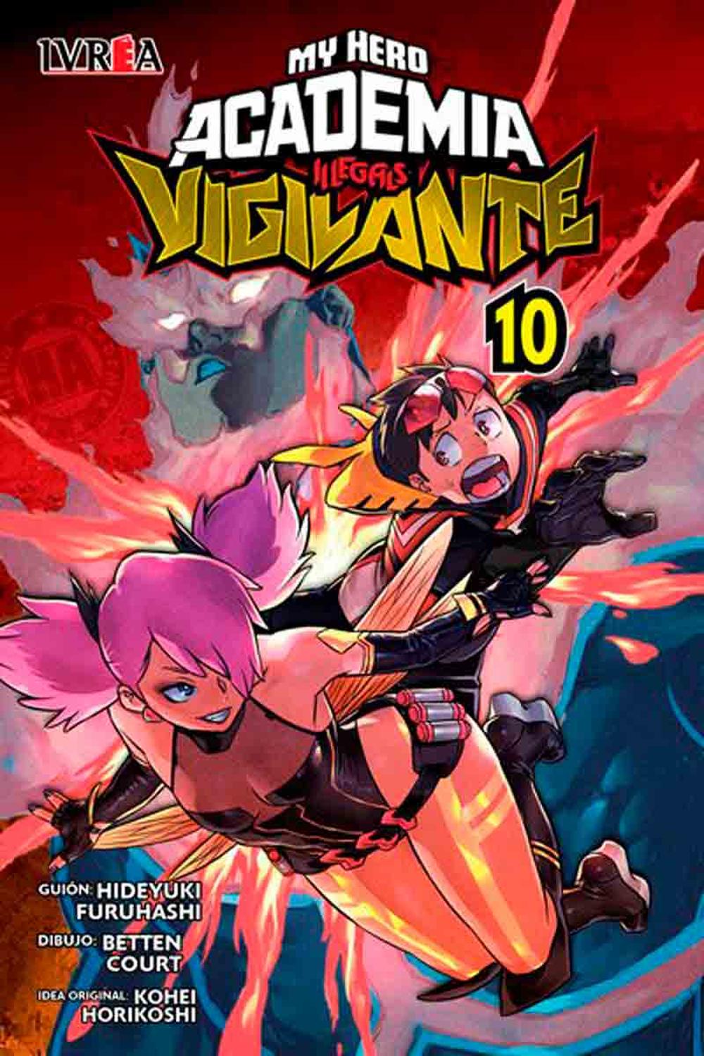 Ivrea - Manga My Hero Academia Illegals Vigilante 10