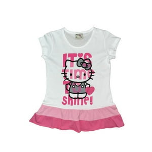 Polera Niña Hello Kitty Blanco 10