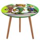 thumbnail image 1 of Maple-theme Fitted Round Tablecloths Elastic Edged Table Covers Waterproof Table Cloth for Kitchen Holiday Party Tables Decor 120cm, 1 of 6