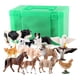 thumbnail image 2 of Los Mini Animales De Granja Figuran El Juguete Encantador Del Rompecabezas De La Colección De Los Plásticos Para Los Ni?os, 2 of 5