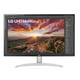 thumbnail image 1 of Monitor LG 27UP600-W de 27 pulgadas, ultrafino, 4K UHD (3840 x 2160), IPS, AMD FreeSync, VESA DisplayHDR 400, 1 of 3