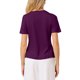 thumbnail image 3 of INSPIRE CHIC Elegante Blusa Brillante para Mujer con Tops de Piedras Preciosas para Cócteles y Fiestas S Púrpura, 3 of 5