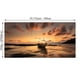 thumbnail image 3 of 1pc Frameless Wall Art Canvas Printing, Seascape Painting Sunset Beach Boat Posters On The Wall Aesthetic Room Decor Bedroom Decoration, No Frame, 3 of 4