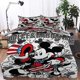 thumbnail image 1 of Magic Hat Mouse Duvet Quilt Covers Pillow Case Bedding Sets3-Piece Bedding Set (1 Duvet Cover + 2 Pillow Shams), 1 of 3