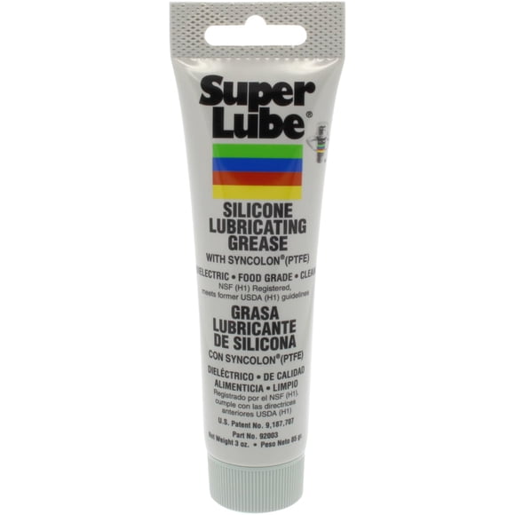 Grasa lubricante de silicona Super Lube 92003 con PTFE 90 ml