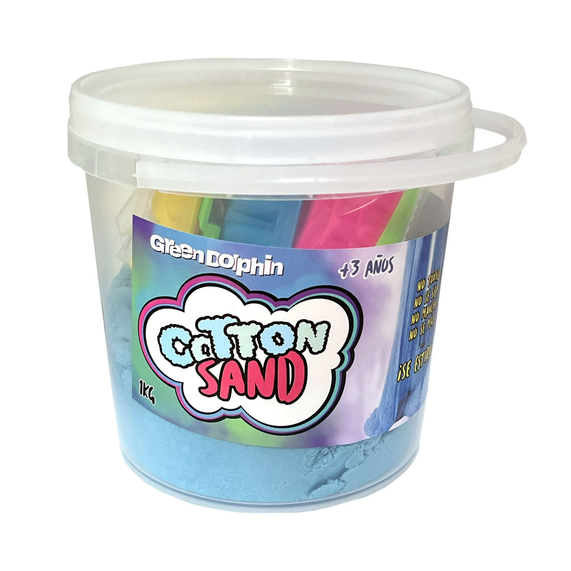 Green Dolphin - Arena Mágica Cotton Sand Azul