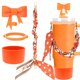 thumbnail image 1 of Accesorios para Botella LEISENOR Stanley Cup Bow Naranja, 1 of 8